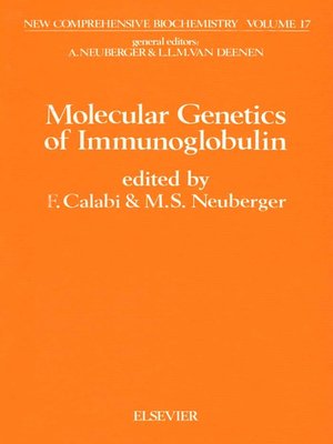 cover image of Molecular Genetics of Immunoglobulin